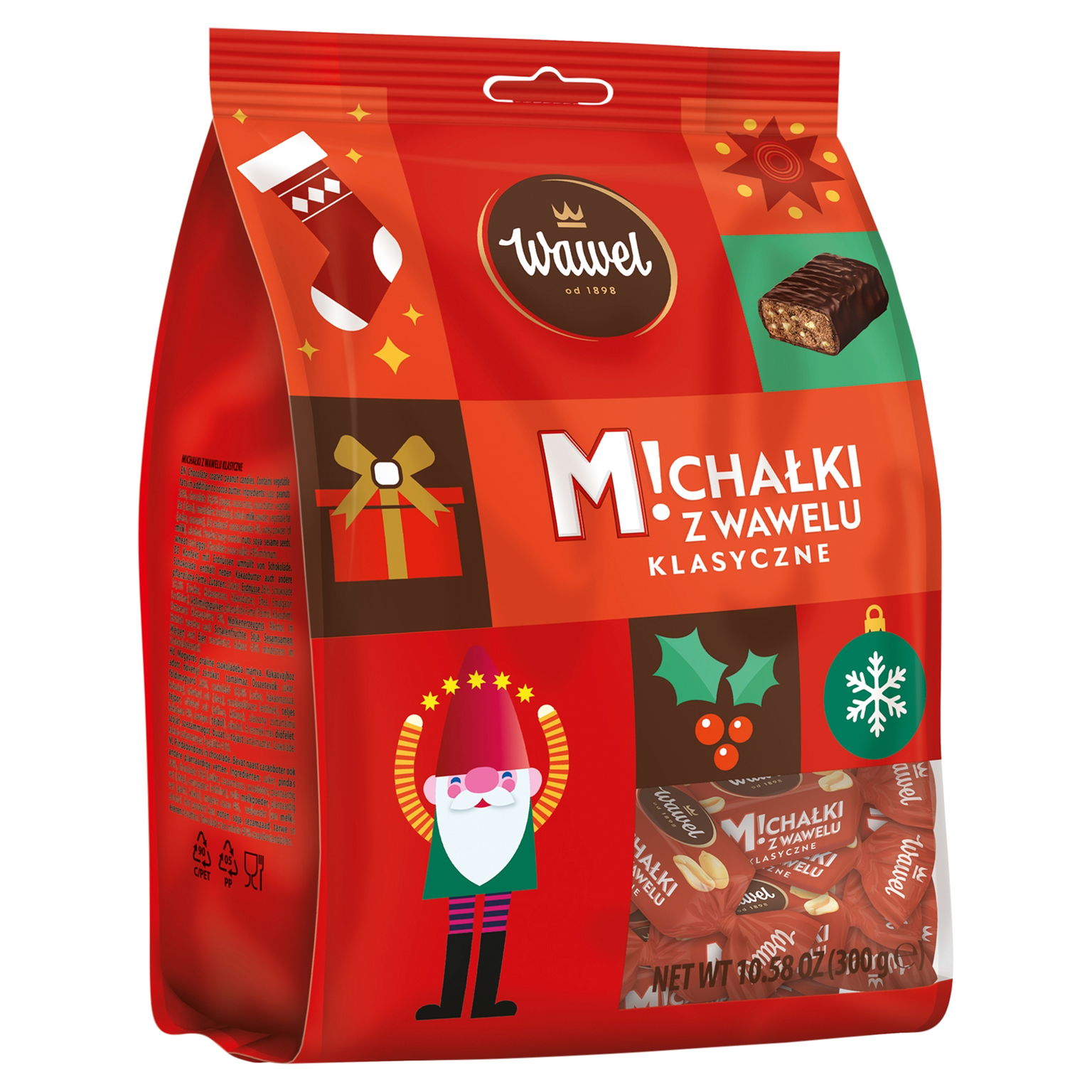 Cukríky v čokoláde Michalki Klasické Wawel 300 g Wawel 300 g