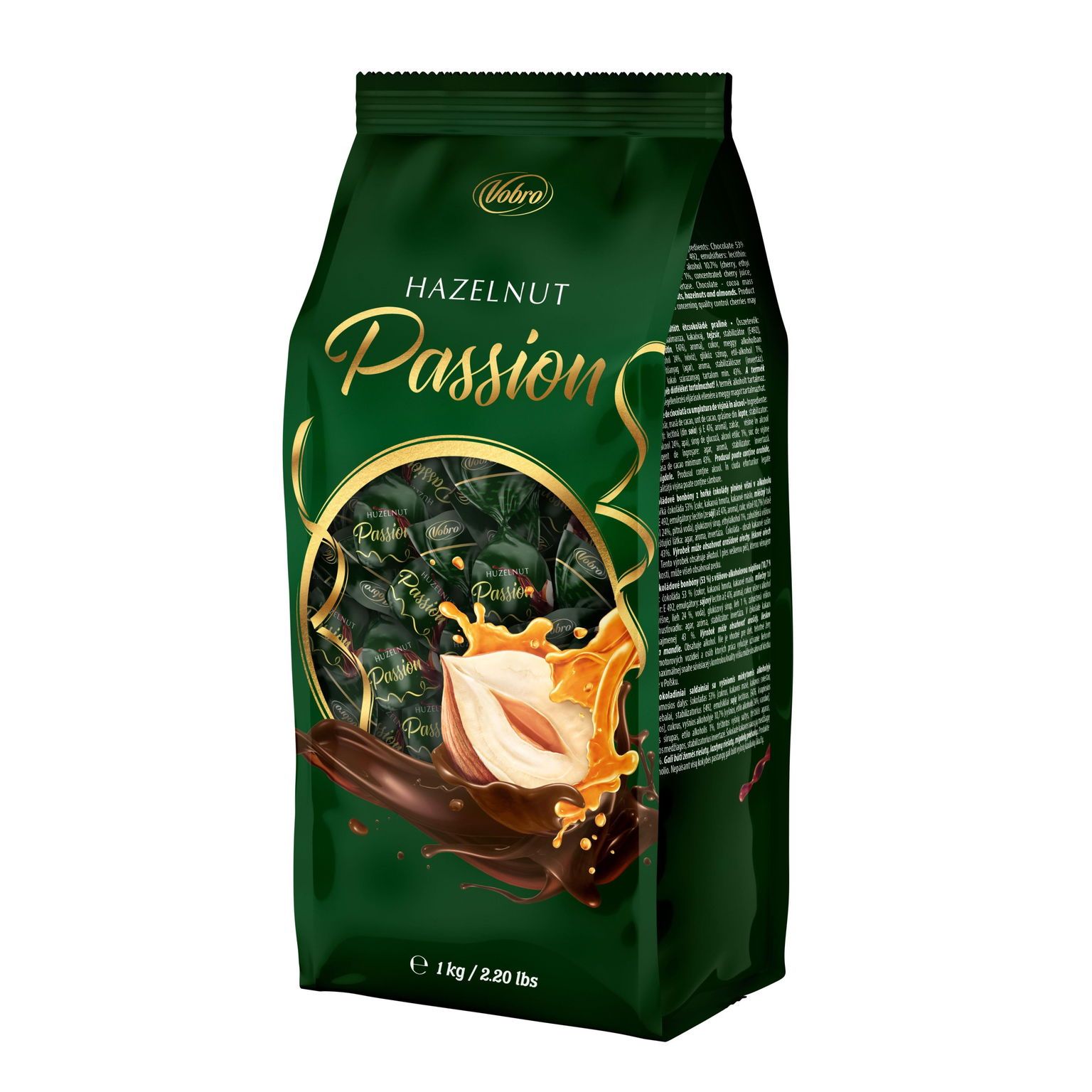 Cukríky Vobro Hazelnut Passion 1kg/EX