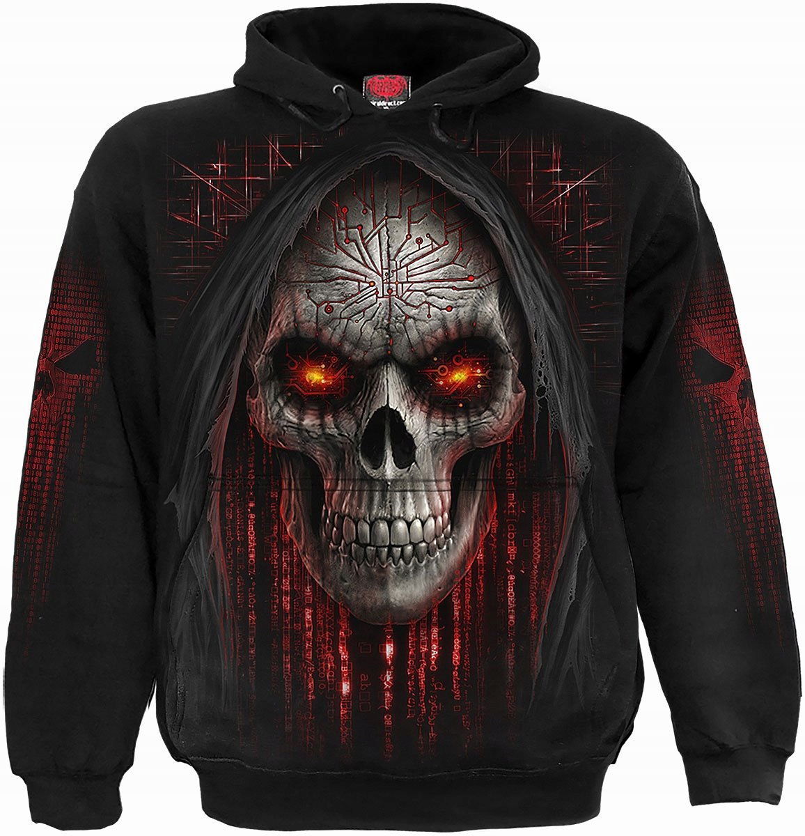 Cyber Death Spiralová mikina S
