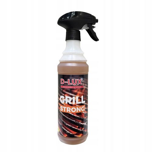D-lux Grill Strong 600 ml. Tekutý prostriedok na umývanie skiel krbu, pripálenín grilov atď.