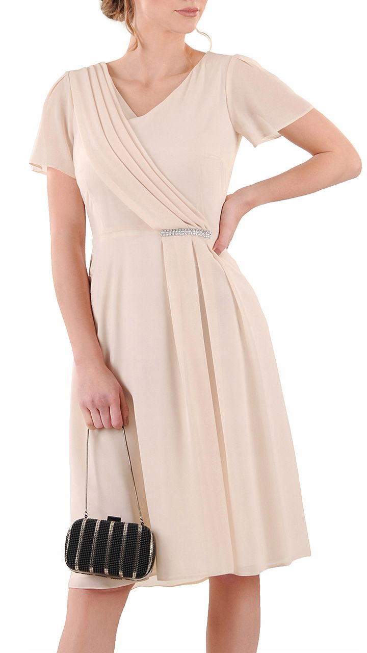 Dámska 46-ročná sukňa Malwina na svadbu, elegantná, na oslavu narodenín