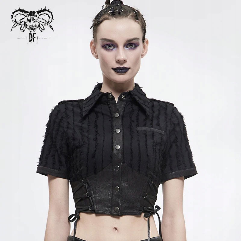 Dámska blúzka Devil Fashion Gothic [L]