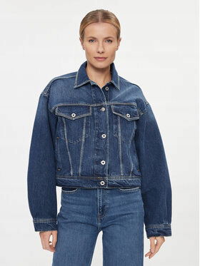 Dámska džínsová bunda Pepe Jeans modrá Pl 402328