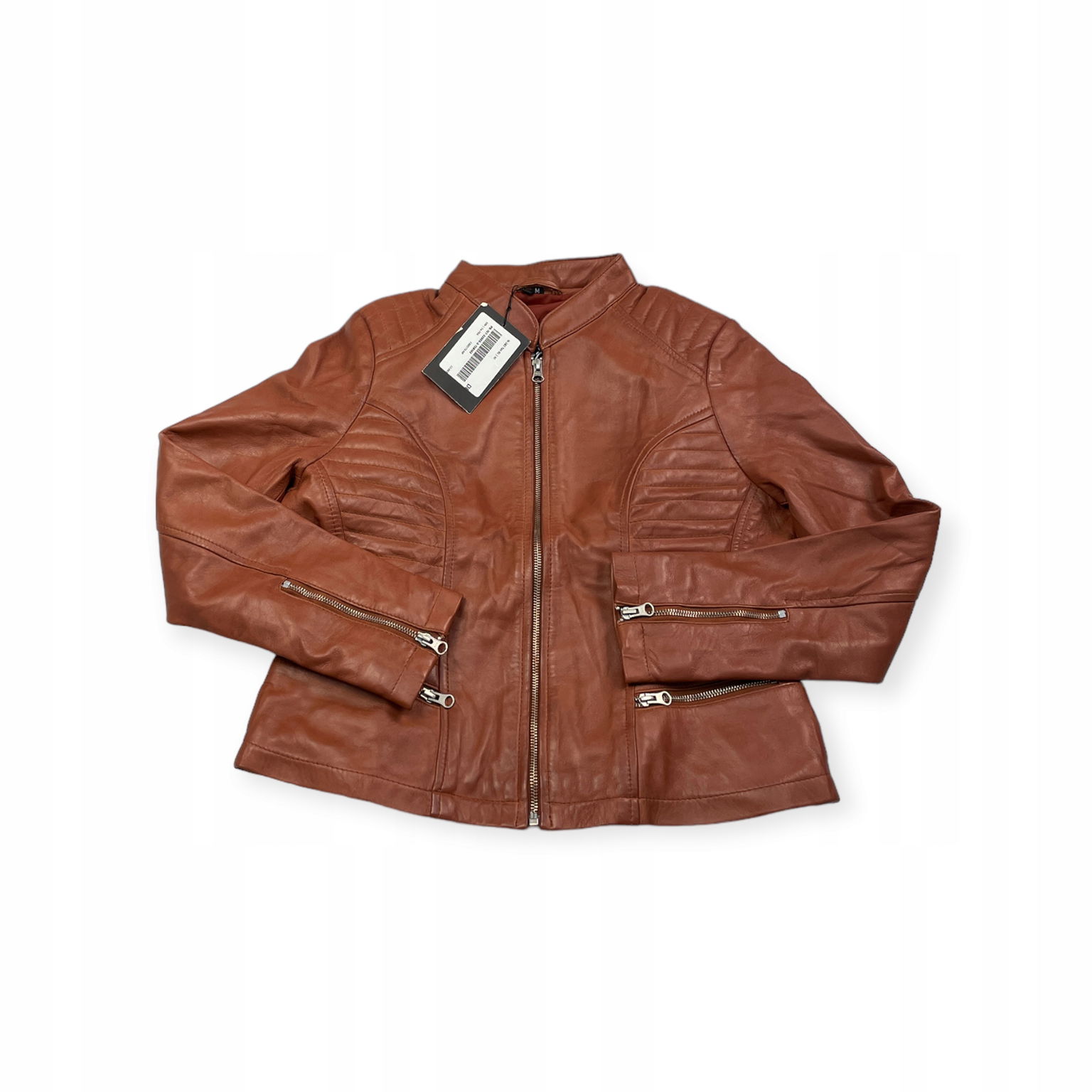 Dámska kožená bunda Ramoneska Real Leather M