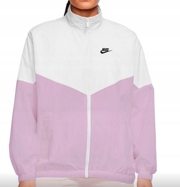 Dámska ľahká bunda Nike Windrunner Voľná Veľké Veľkosti DN5010-102 2X