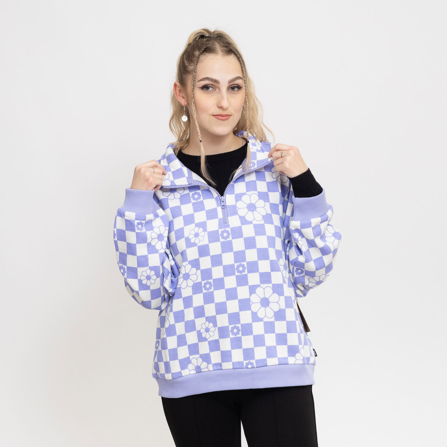 Dámska mikina Vans Fairlands Mock Neck Fleece