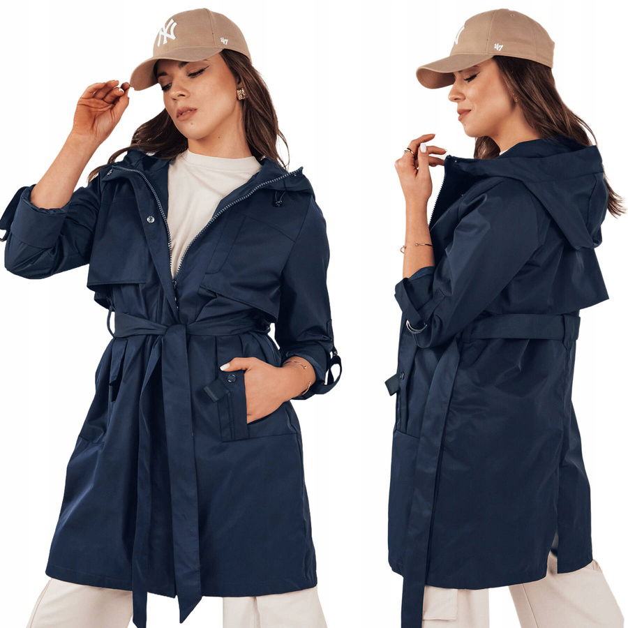 Dámska Prechodná Bunda Parka S Kapucňou ty4281 XL
