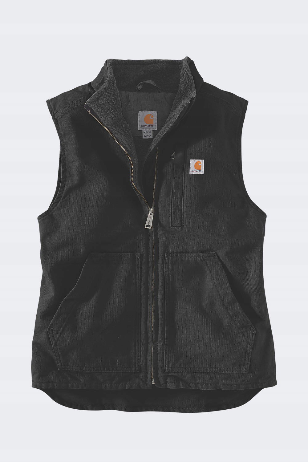 Dámska vesta Carhartt Sherpa Mock Neck Black