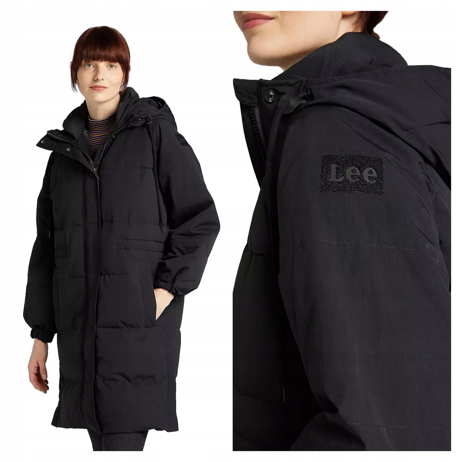 Dámska zimná bunda Lee Long Puffer S