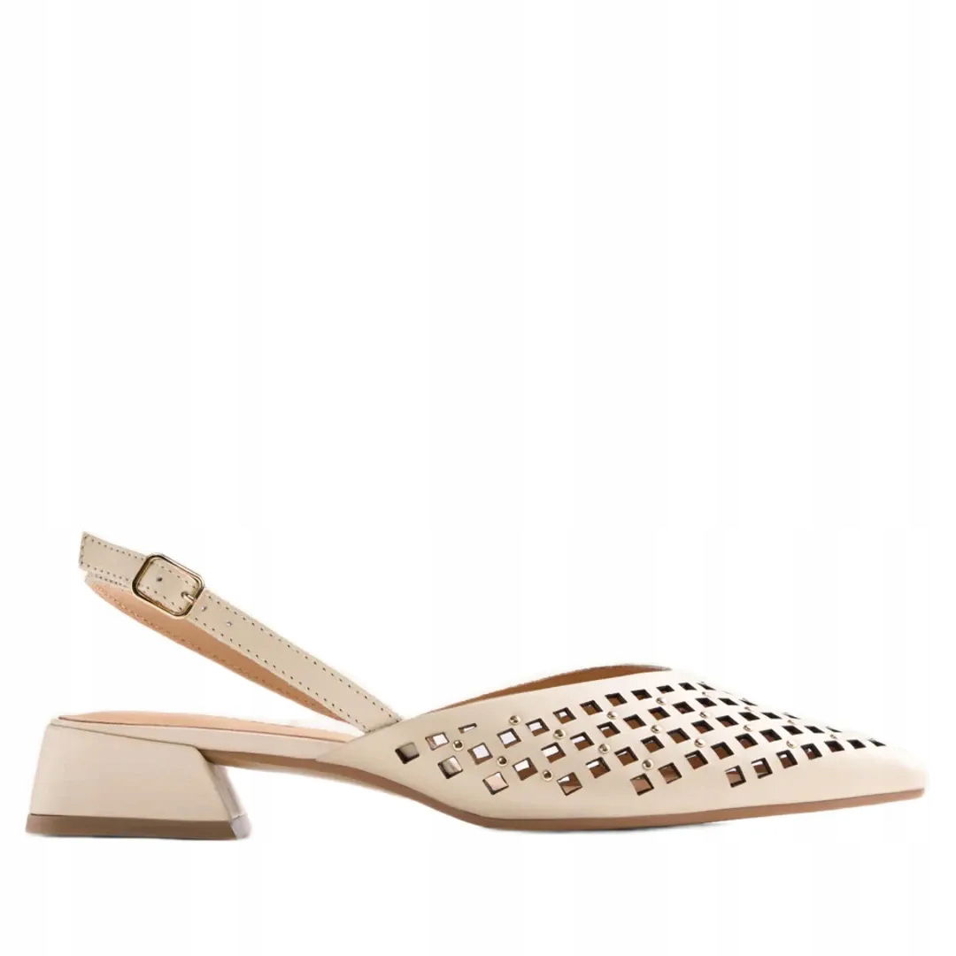 Dámske baleríny Gioseppo Lagos 79015-P off white 38, biela