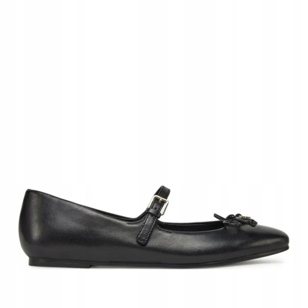 Dámske baleríny Guess Flkay LEA02 čierne 36, čierna