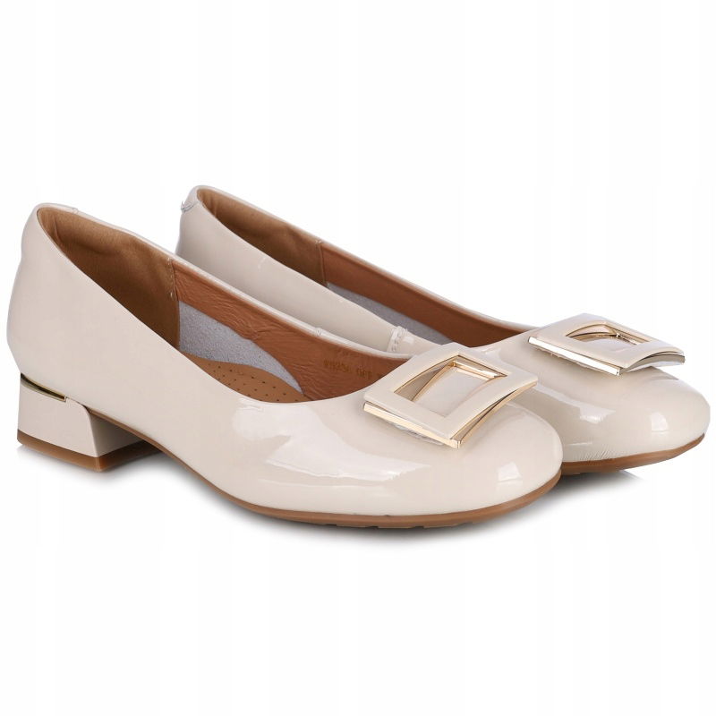 Dámske baleríny Loretta Vitale W5336 Off White ecru VEĽ.39