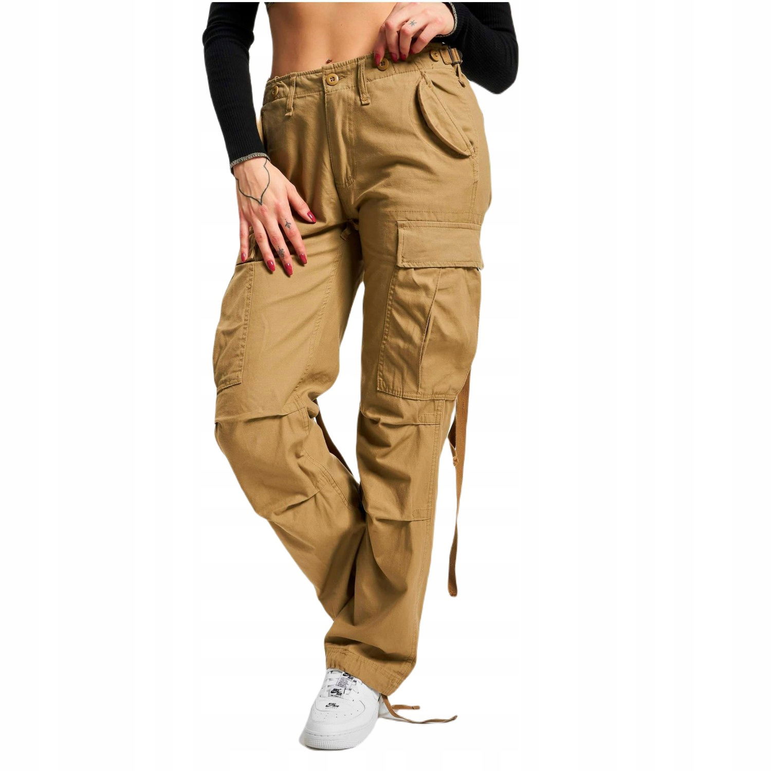 Dámske Cargo Nohavice Brandit M65 Camel 35