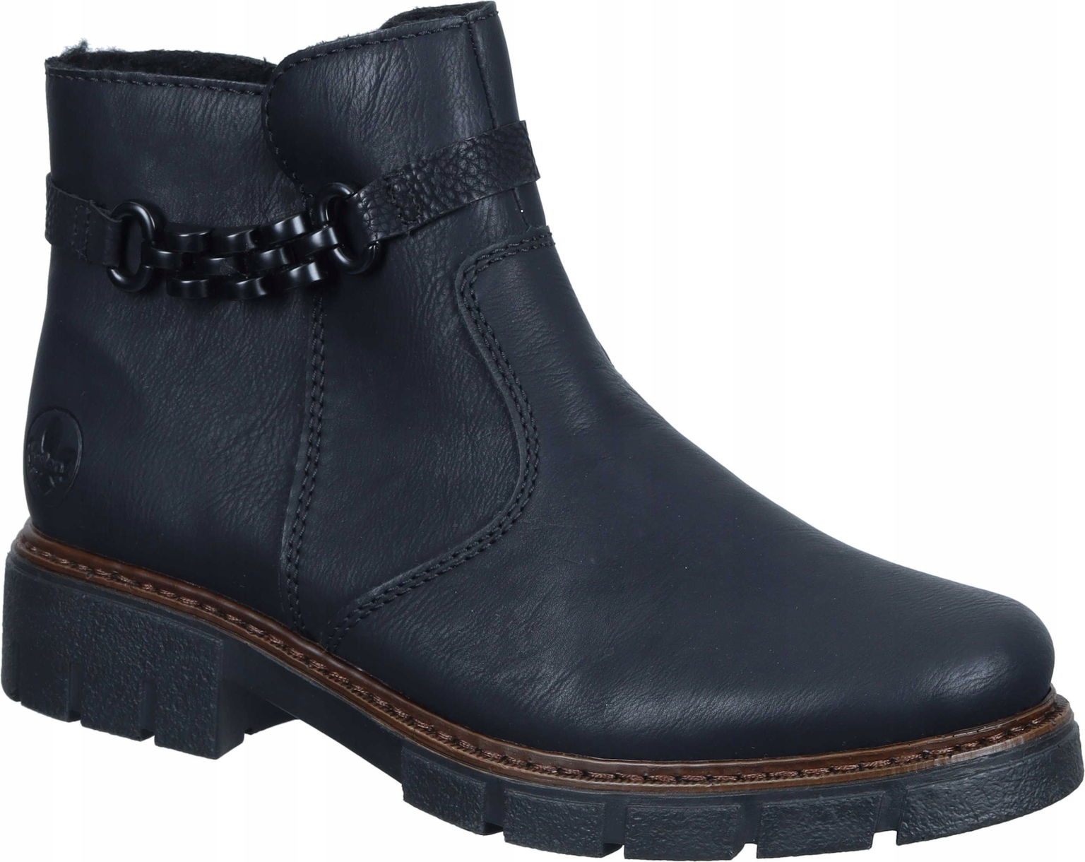 Dámske Čižmy Rieker 960384-01 Black