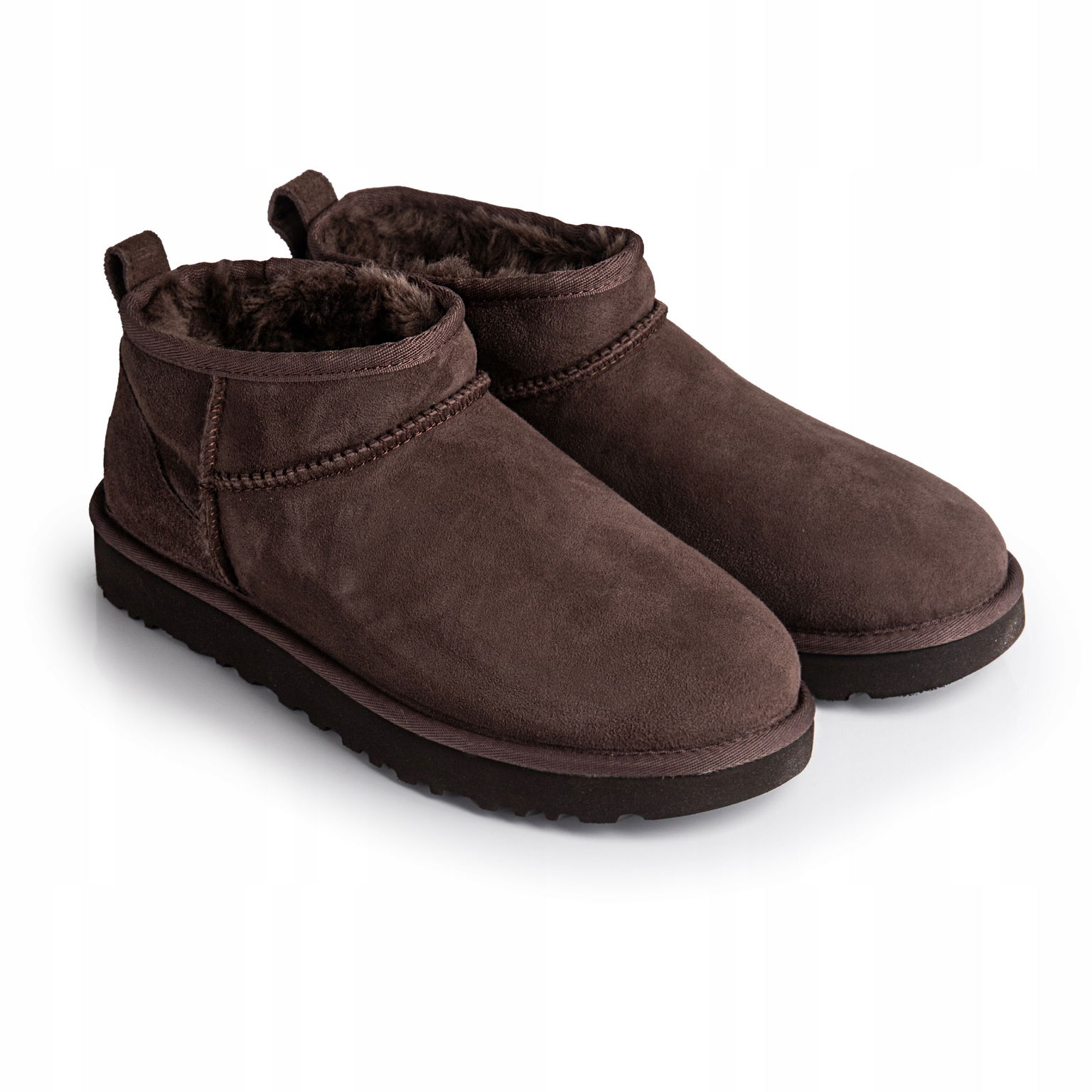 Dámske čižmy Ugg Classic Ultra Mini hnedé 36