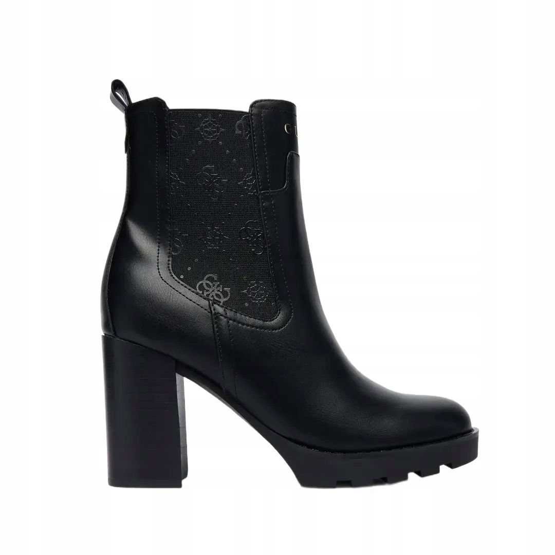 Dámske členkové čižmy Guess Flfnll ELE10 black 40, Čierna