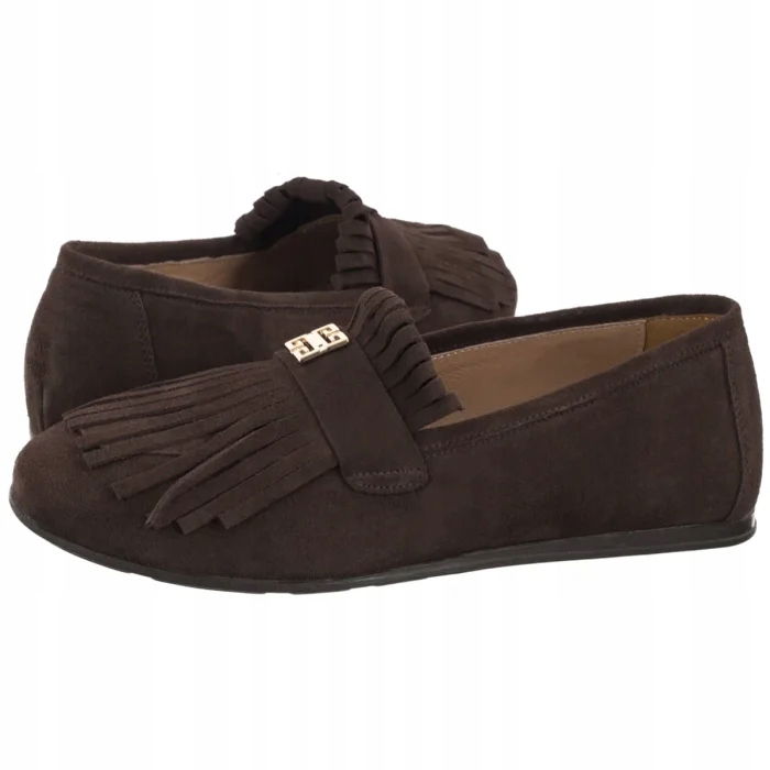 Dámske kožené mokasíny Karino Hnedé 6003/015-P Brown