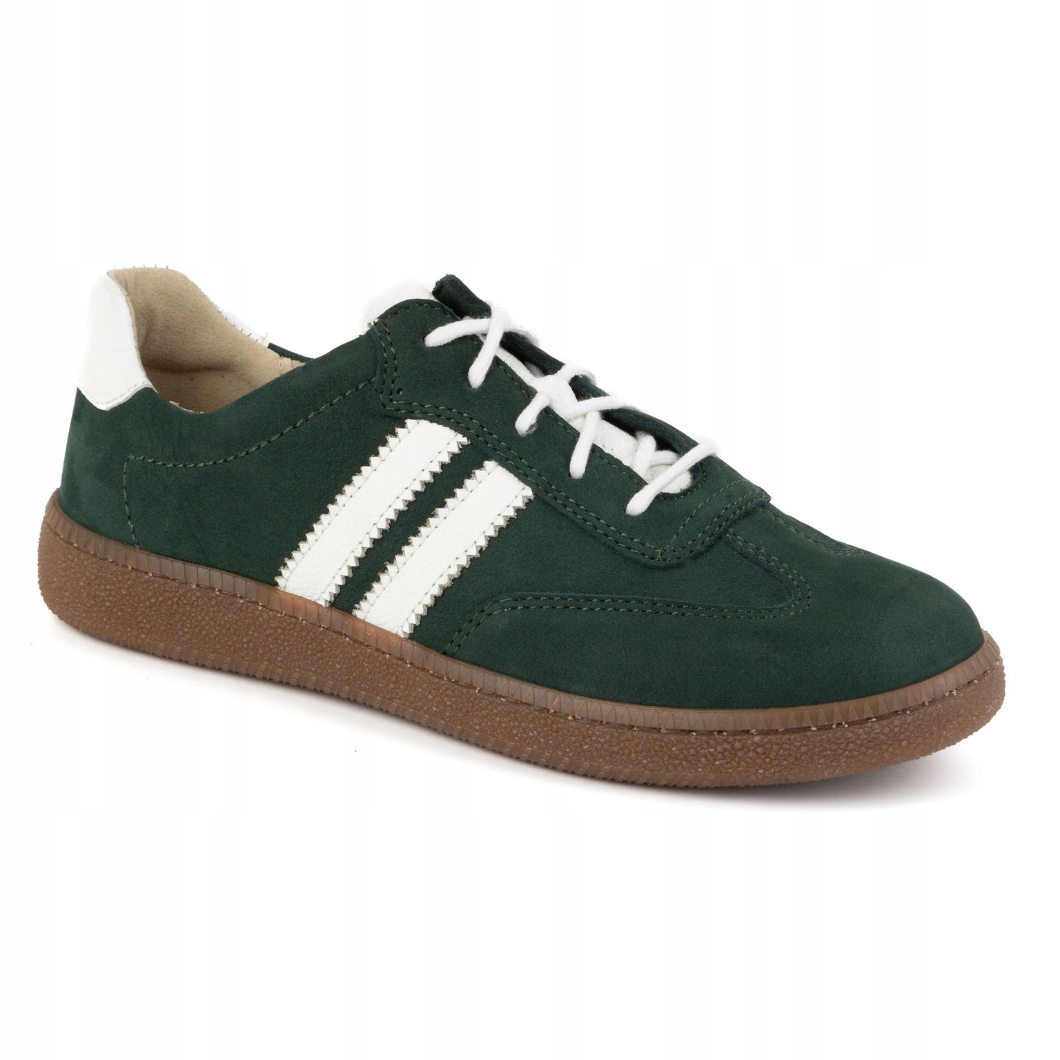 Dámske kožené poltopánky Style 1259 zelené 40