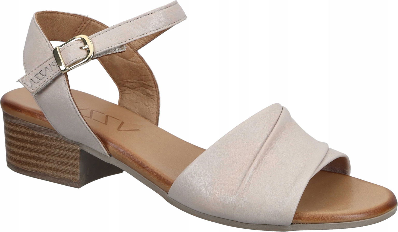 Dámske Kožené Sandále Piazza 910128-08 Beige