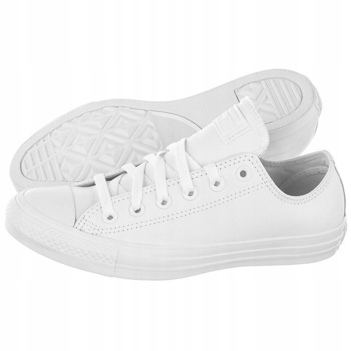 Dámske kožené tenisky Converse Chuck Taylor 136823C Biele
