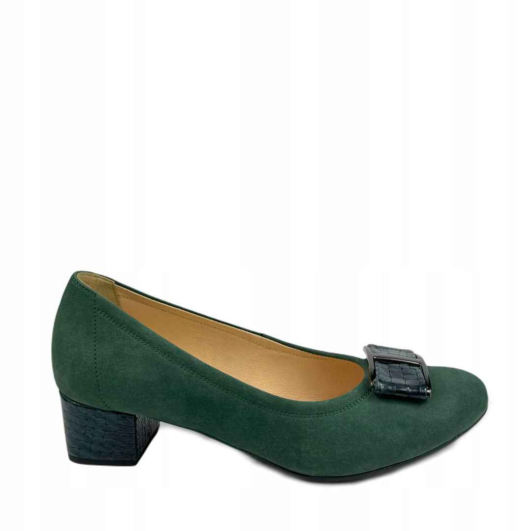 Dámske lodičky Arka Bioeco 5632/2557/2242 zelená 40, zelená