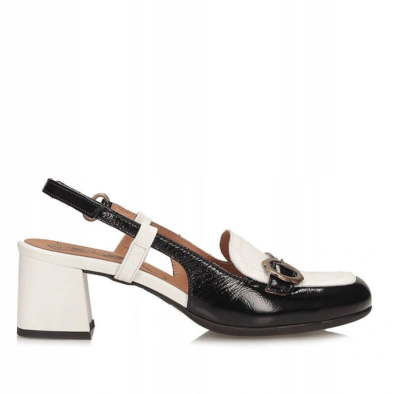 Dámske lodičky Fly London PEMY456FLY Offwhite/black biele čierne