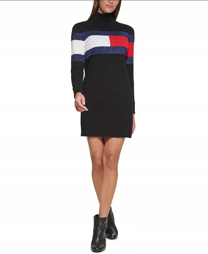 Dámske mikiny Tommy Hilfiger metalické M