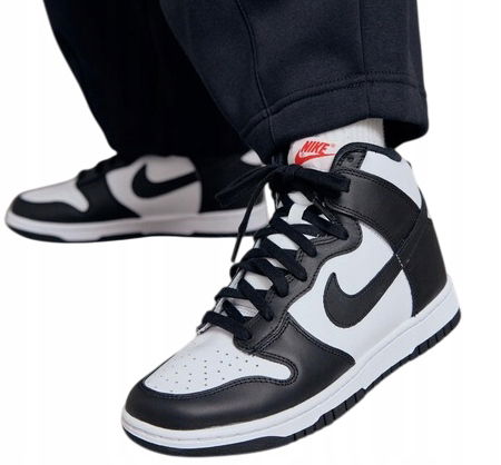 Dámske nad členok tenisky Nike Dunk High " Panda " pre mládež