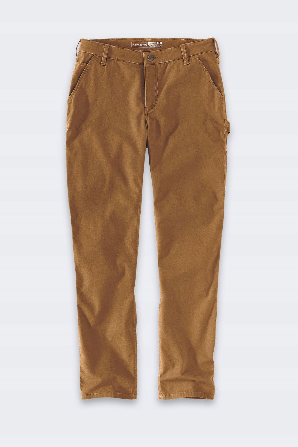 Dámske nohavice Carhartt Rugged Flex Canvas Brown