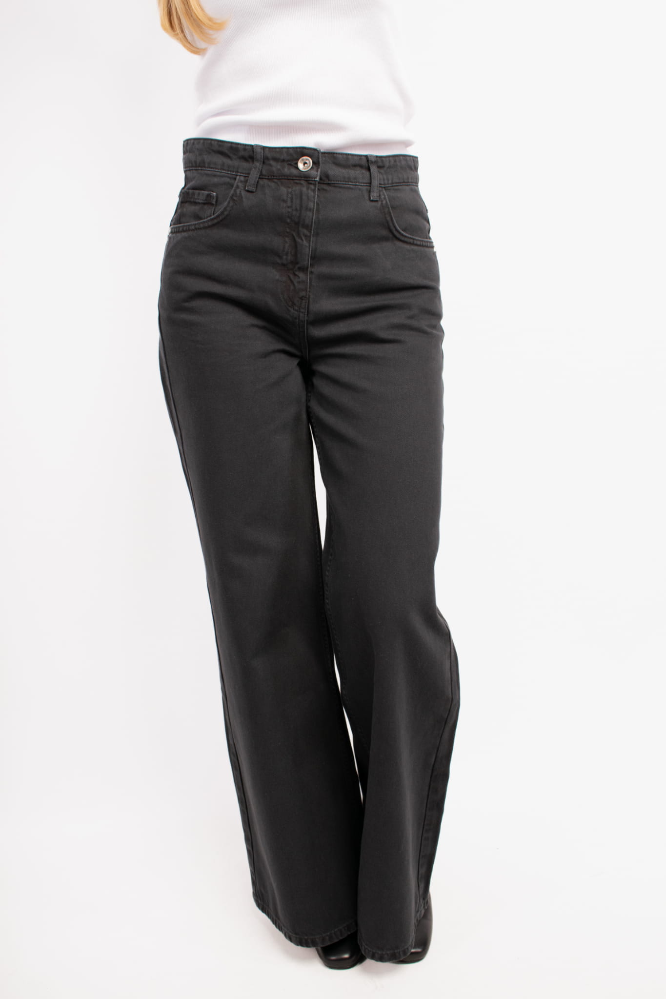 Dámske nohavice Patrizia Pepe 2P1624 D090 sivá Pants: 29