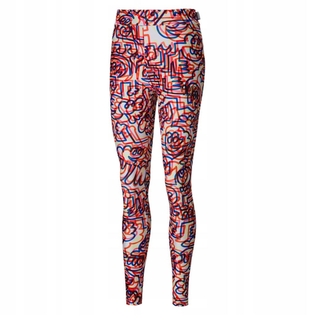 Dámske nohavice Puma x Mr Doodle Aop Leggings