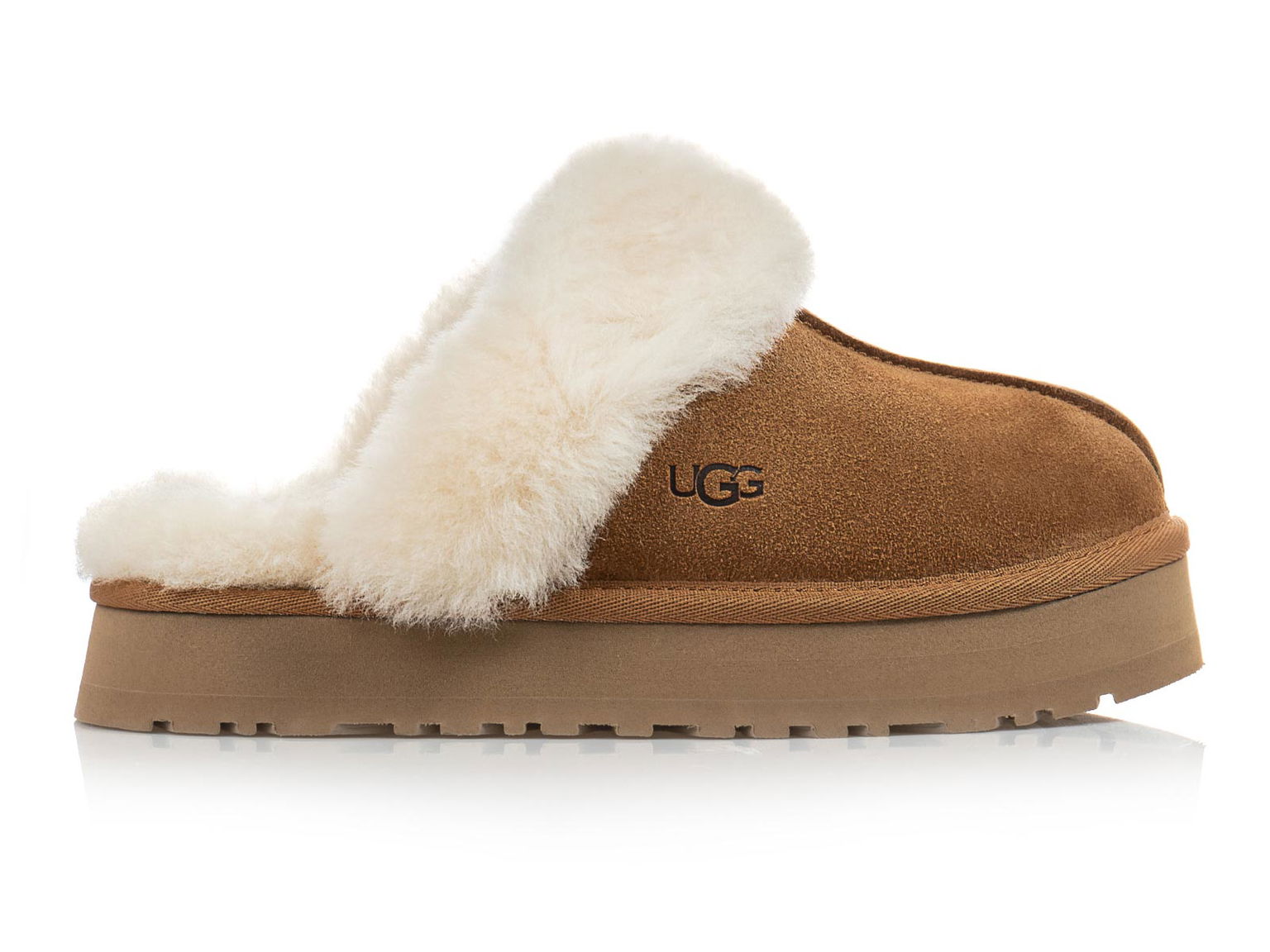 Dámske papuče Ugg Disquette z prírodnej kože 36 Eu
