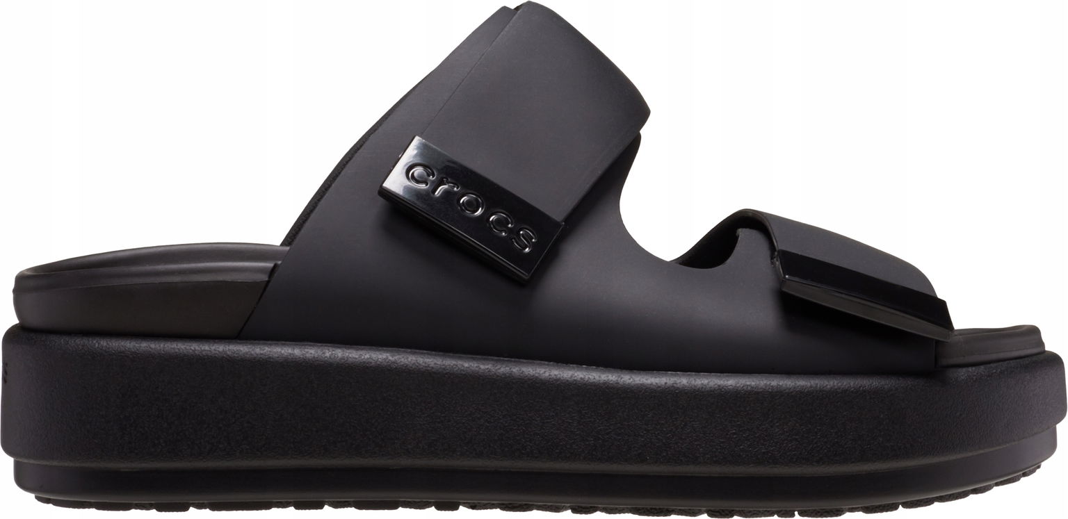 Dámske sandále Crocs Brooklyn Luxe Sandal 34,5 W5 Black/Black