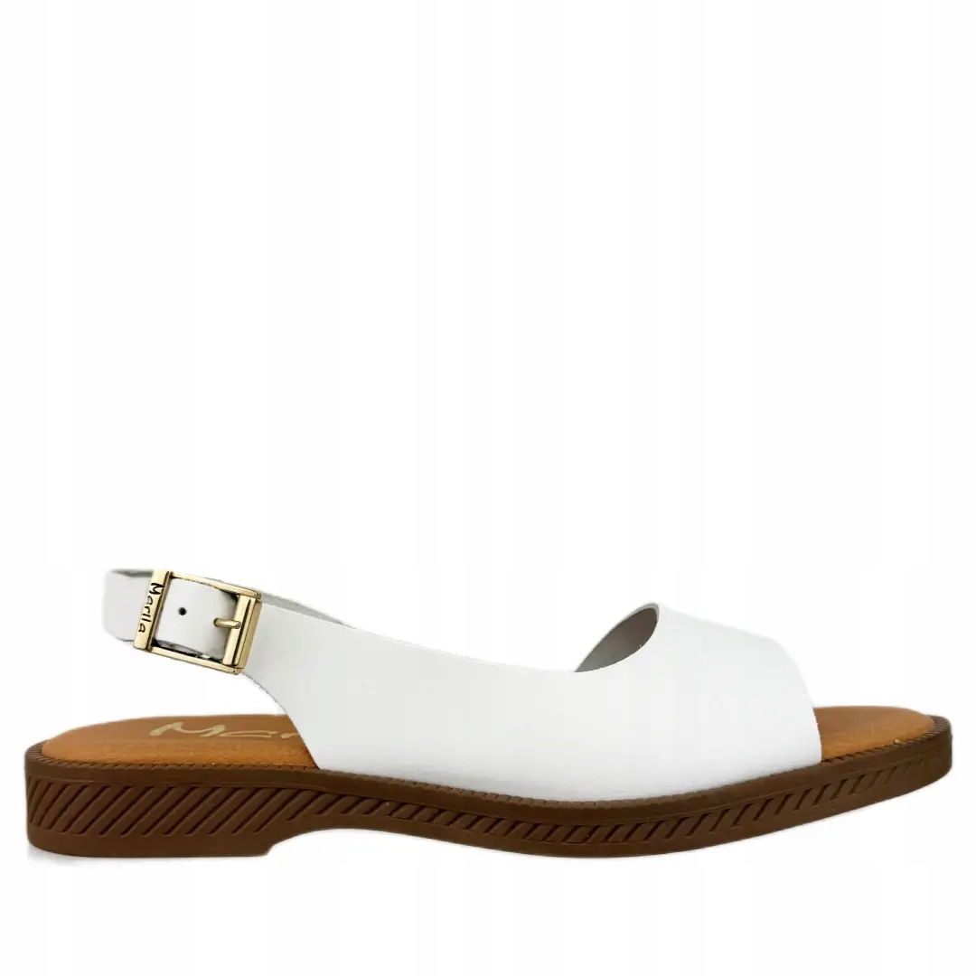 Dámske sandále Marila saraje blanco 36, biela