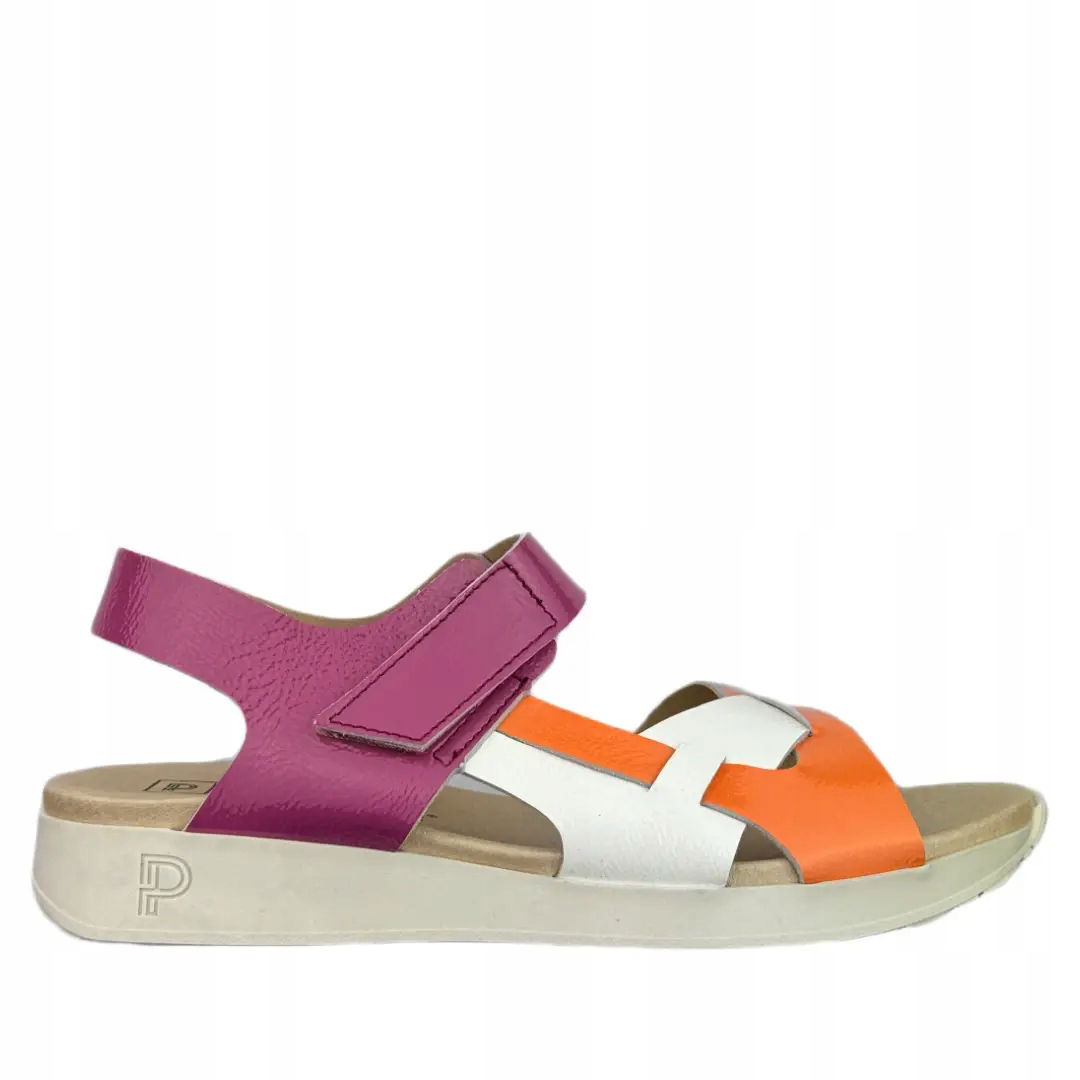 Dámske sandále Pitillos 10554 naranja 39, Mix