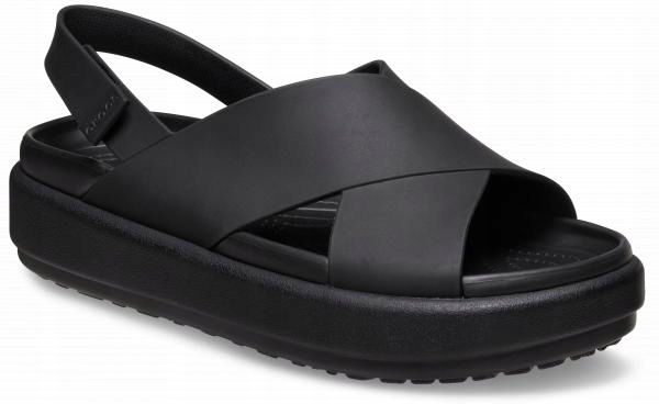 Dámske sandále Platforma Crocs Brooklyn Luxe Cross 209407 Strap 39-40