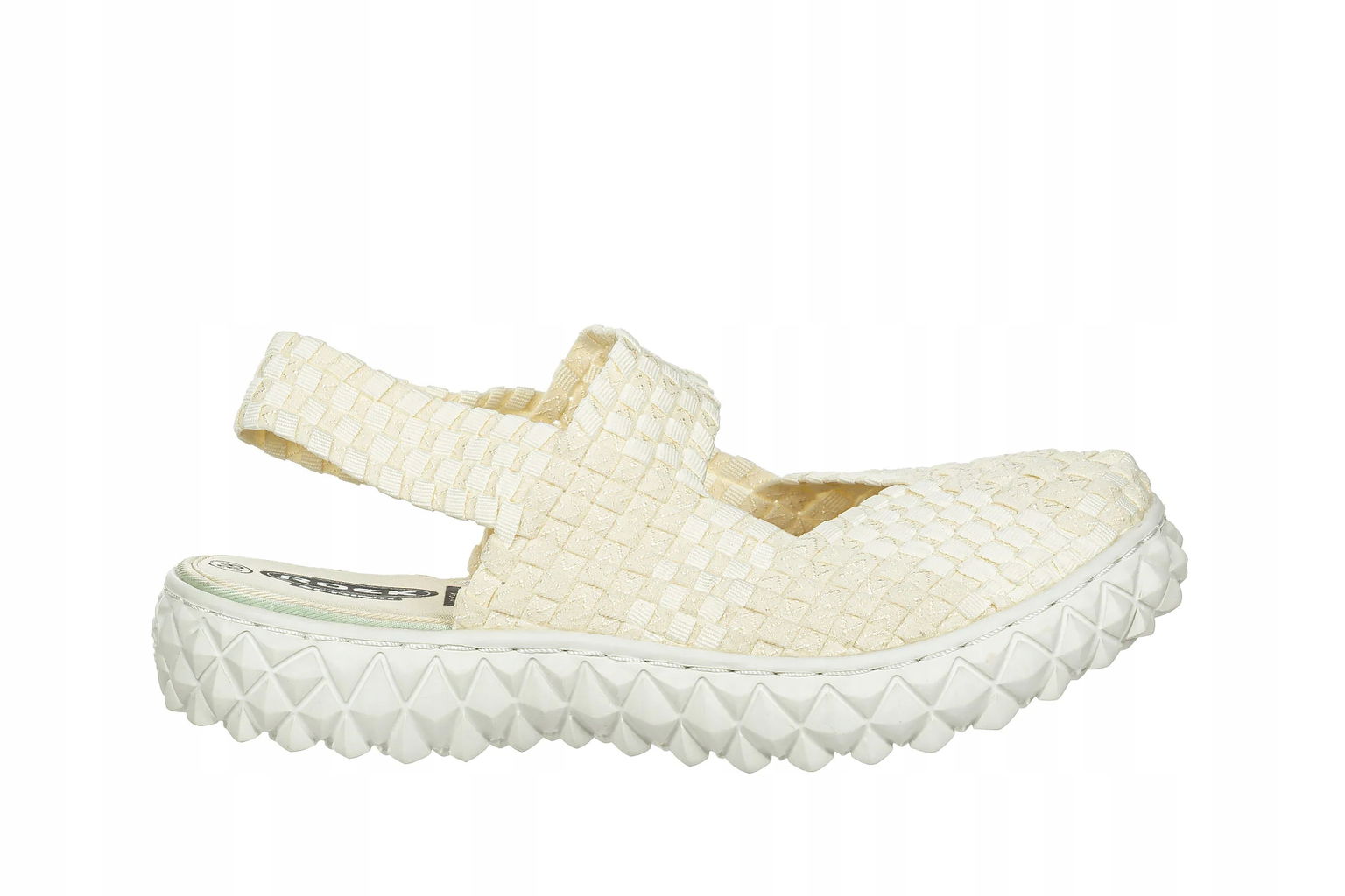 Dámske sandále Rock Spring Over Sandal Ivory Krémové veľ.37