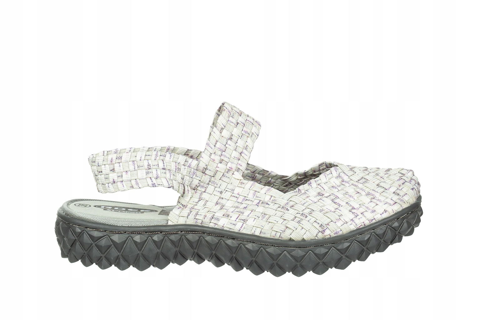 Dámske sandále Rock Spring Over Sandal Silver Bird Biele veľ.37