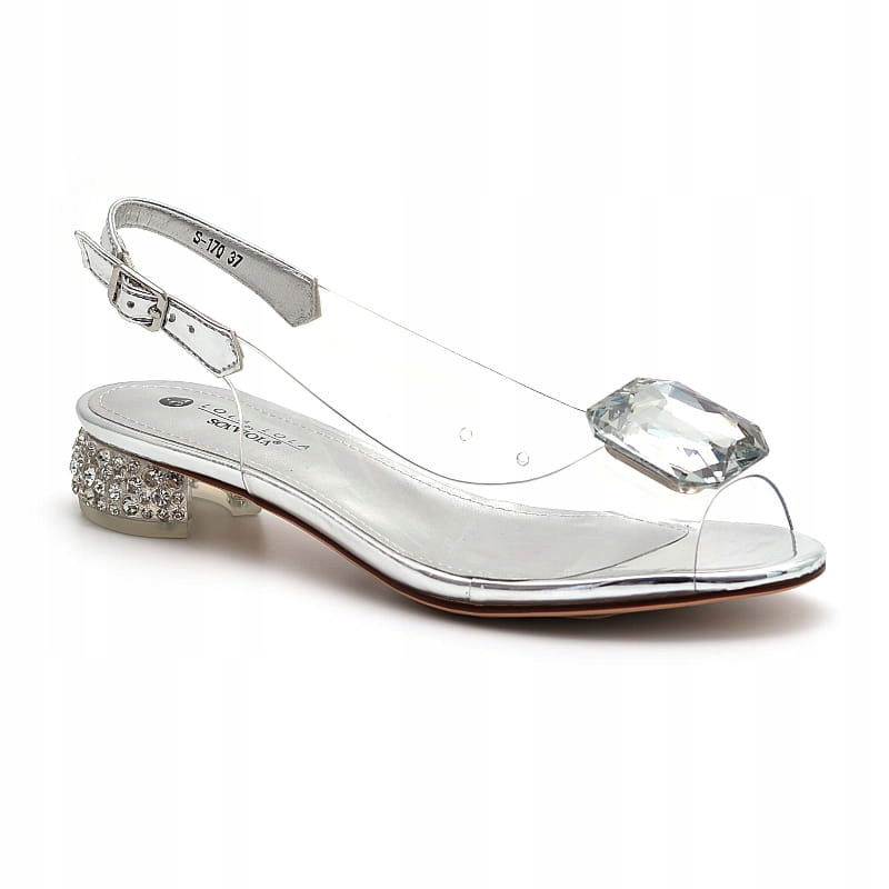 Dámske sandále Scaviola S-170 Silver