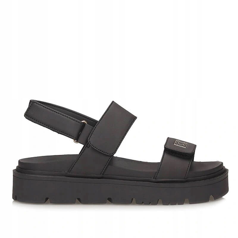 Dámske sandále Tommy Hilfiger T3A2-34284-0326999 čierne