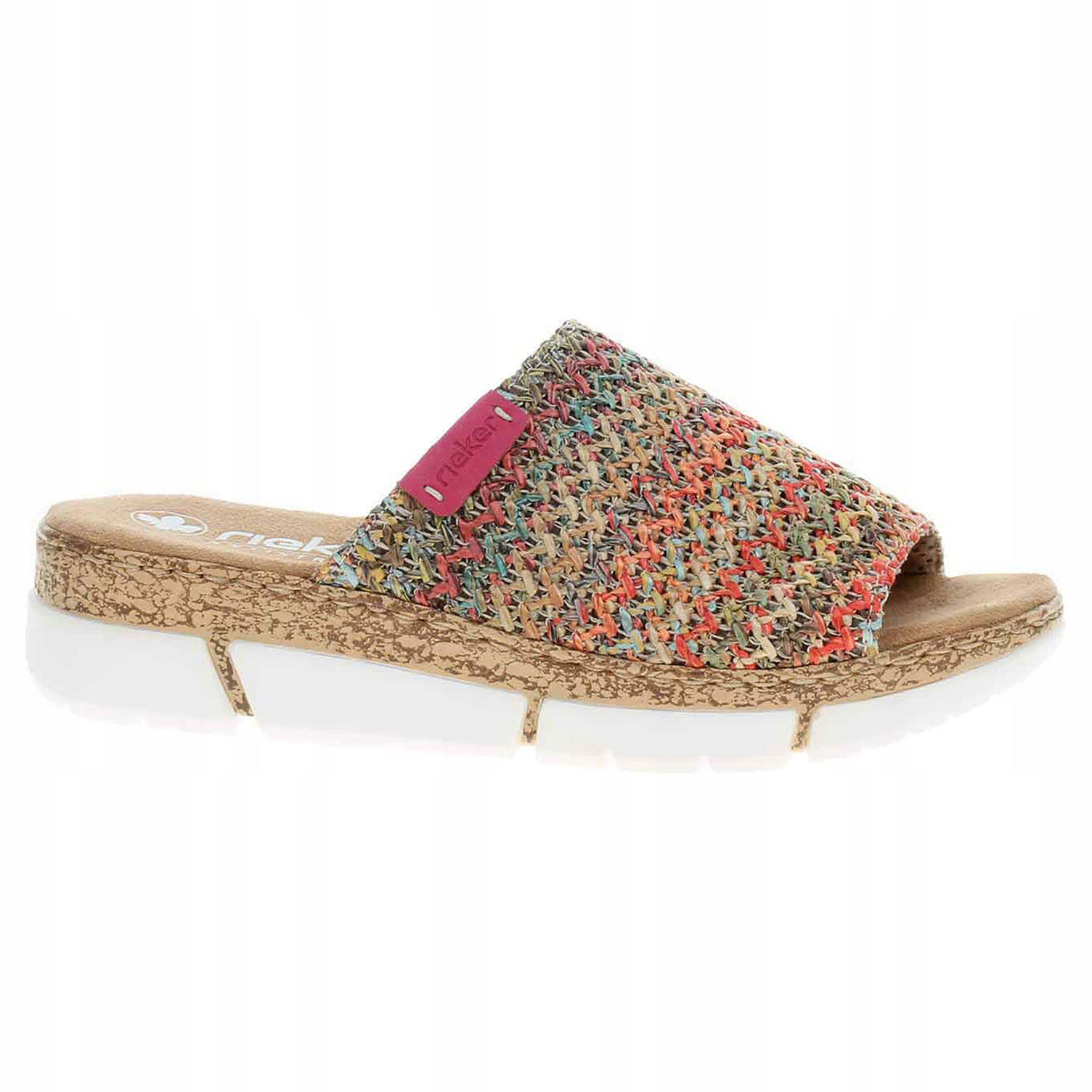 Dámske šľapky Rieker V2369-90 multi 37