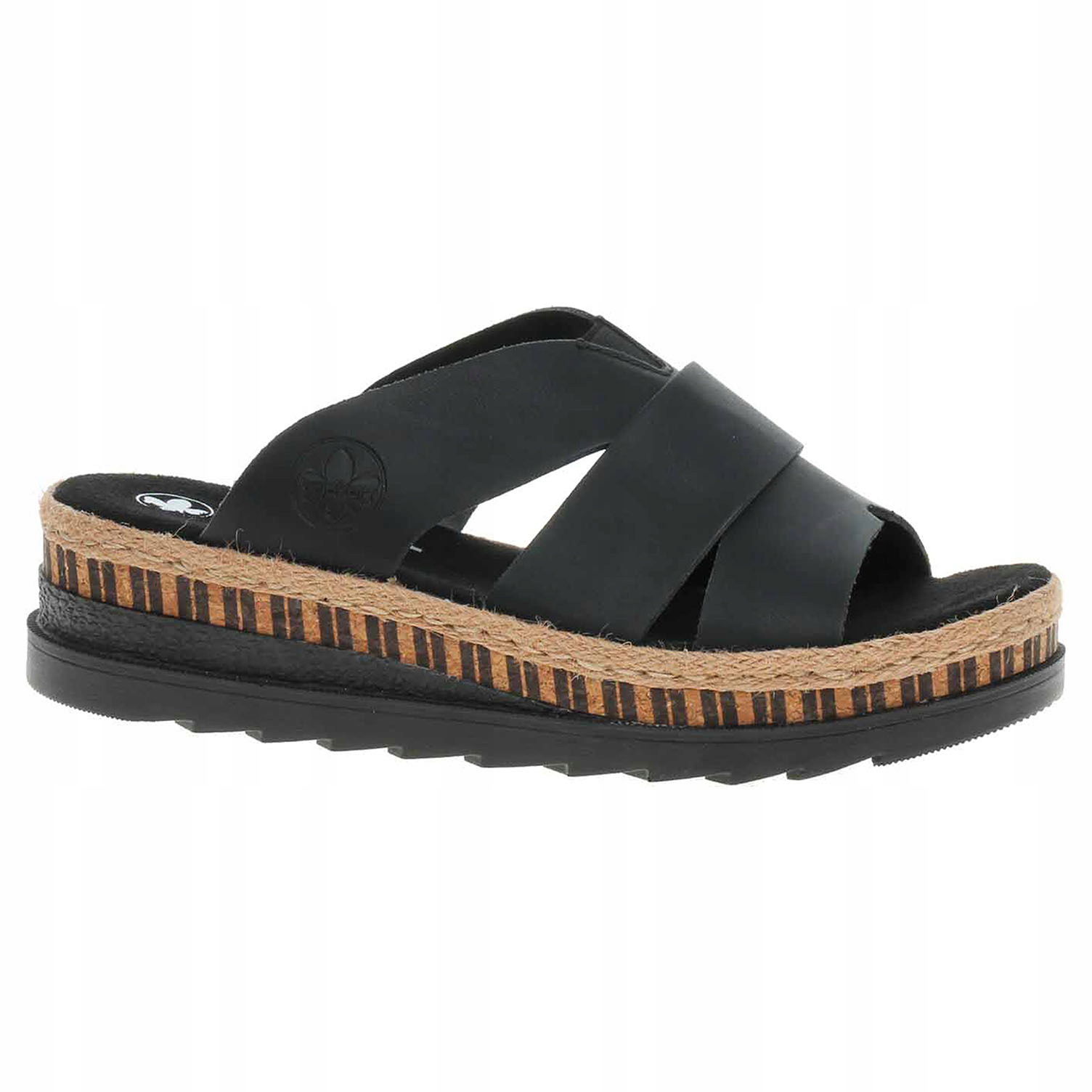 Dámske šľapky Rieker V7989-00 schwarz 39
