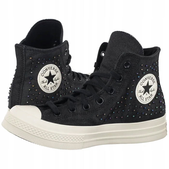 Dámske tenisky Converse Chuck 70 Hi Black A16642C čierne