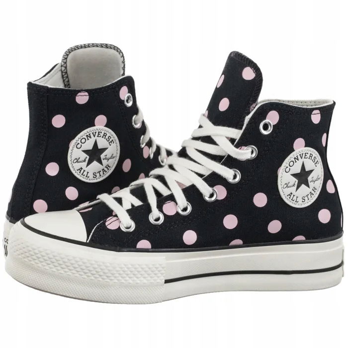 Dámske tenisky Converse Ctas Lift Hi Black/Summit A10688C čierne