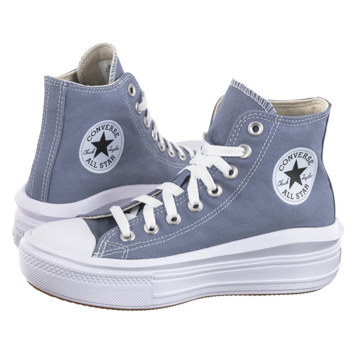 Dámske tenisky nad členok Converse Move Hi Thunder Modré