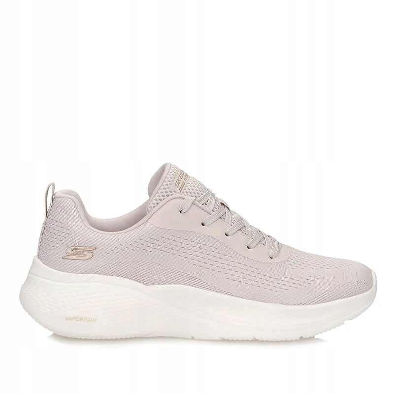 Dámske tenisky Skechers 117550 Nat Bobs Infinity béžové šnurovacie