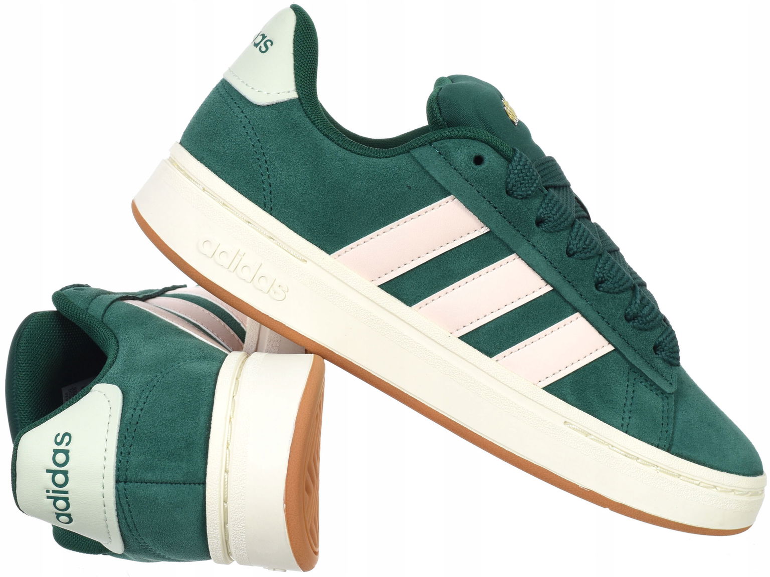 Dámske topánky Adidas Grand Court Alpha 00s JI1715 kožené Zelené