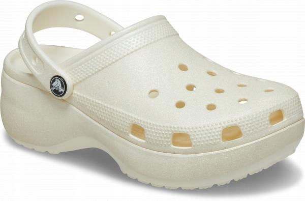 Dámske topánky Dreváky Sandále Crocs Platforma Glitter 207241 Clog 36-37