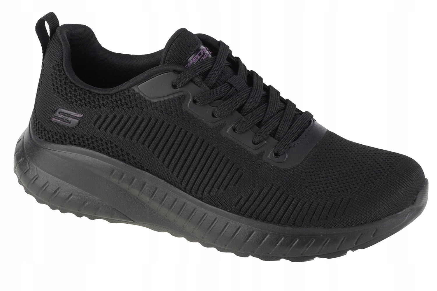 Dámske topánky Skechers Bobs Squad Chaos Face Off čierne 117209 Bbk