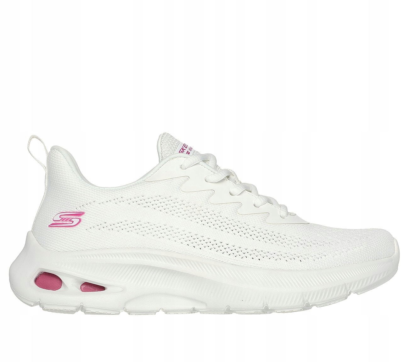 Dámske topánky Skechers Bobs Unity Sleek W biele 117441 Ofwt